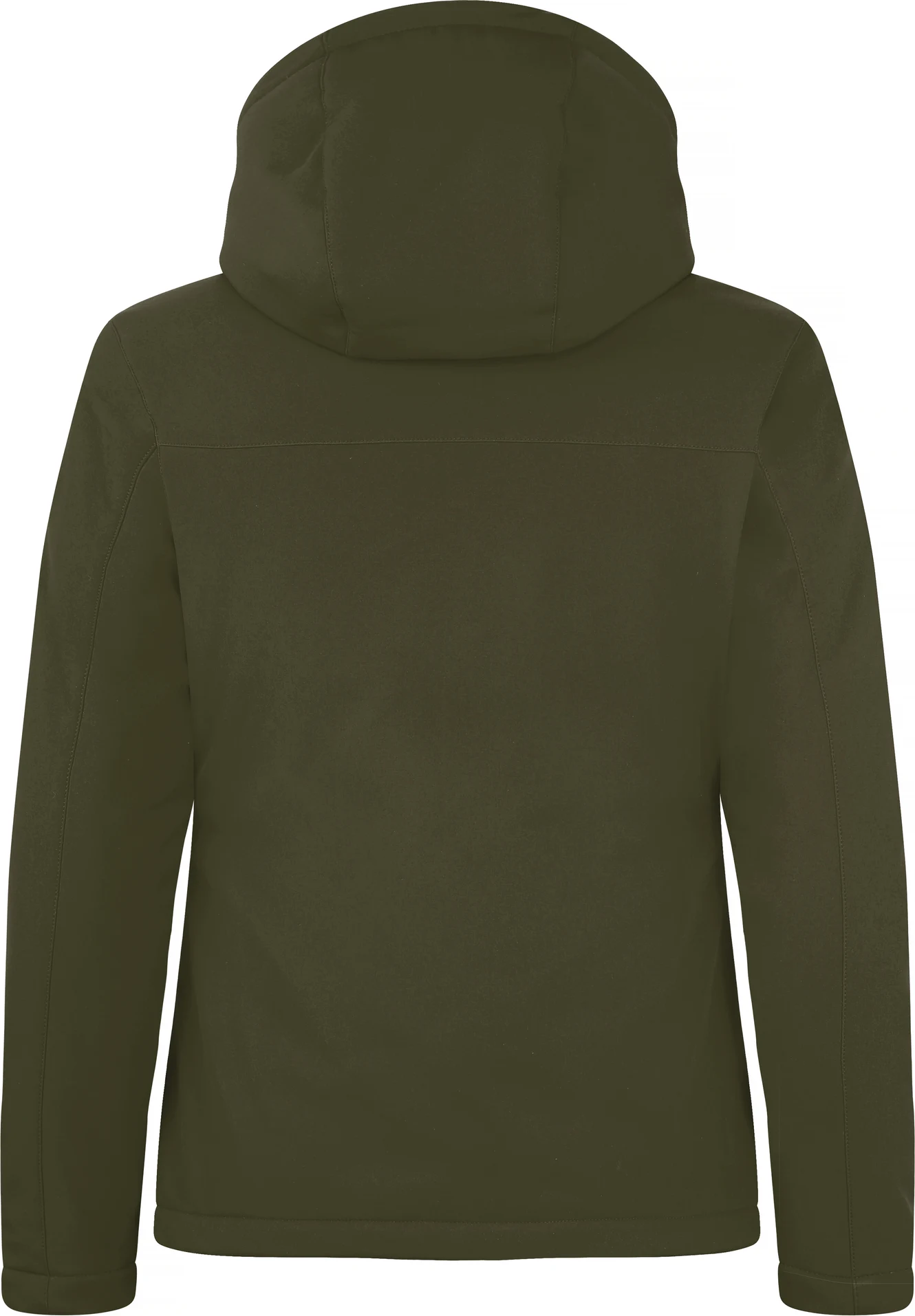 clique-020953-padded-hooded-softshell-women-foggreen-back-4 CLIQUE Wattierte Damen Softshelljacke