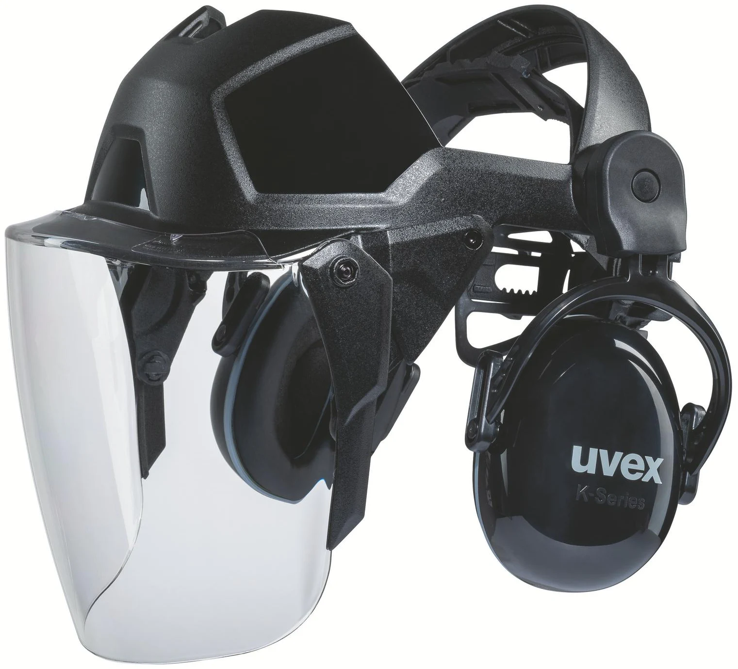 uvex pheos faceguard Visier mit Kapselgehörschutz