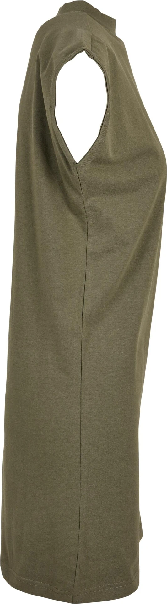 Build Your Brand Ladies Turtle Extended Shoulder Dress
