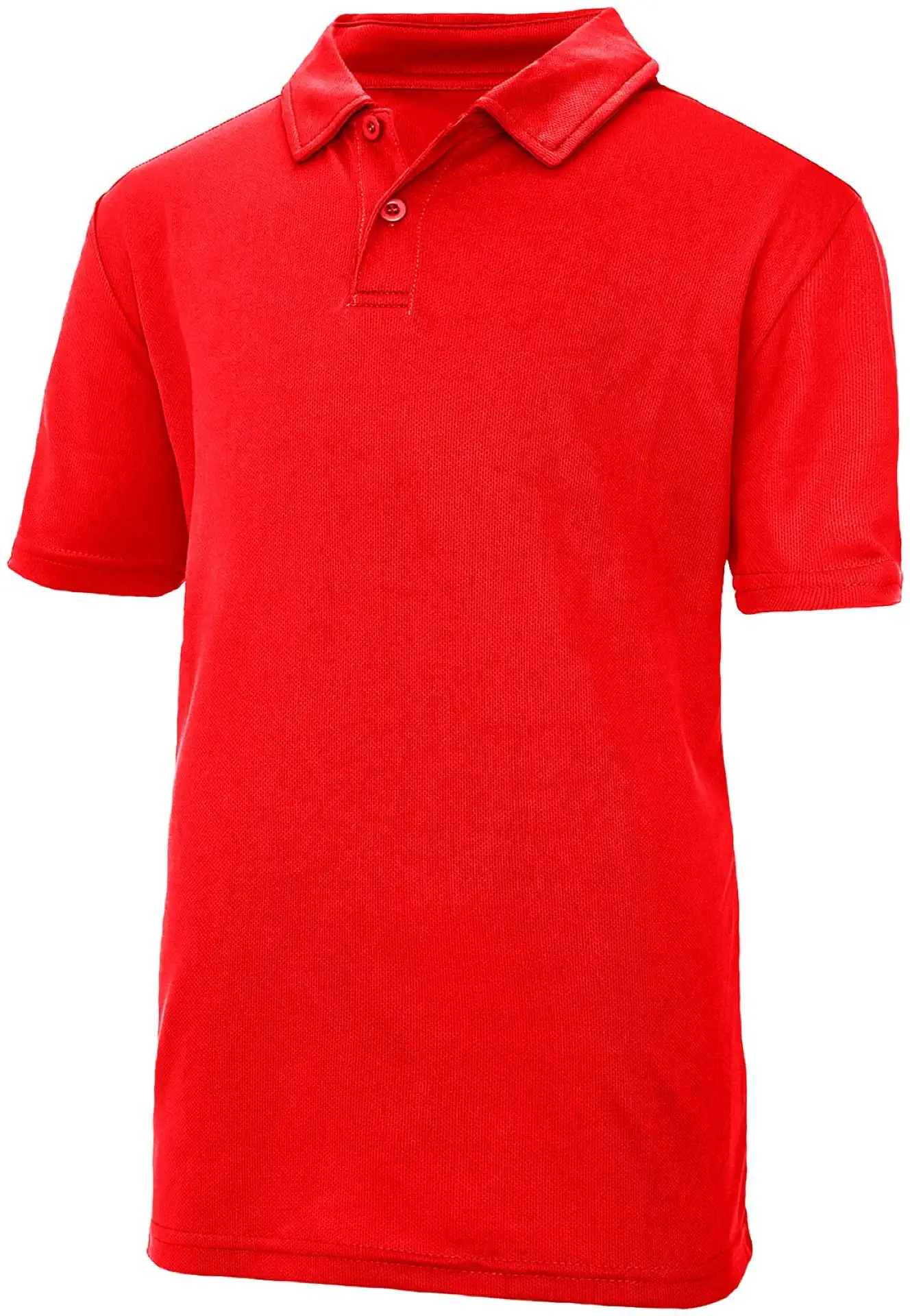 justcool-jc040j-kids-cool-poloshirt-firered-front-1 Just Cool Kids Cool Polo