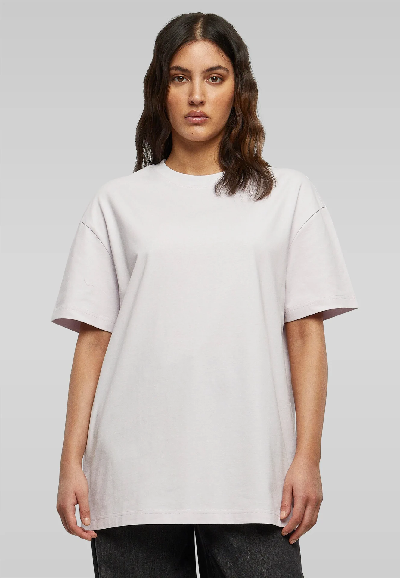 Build Your Brand Ladies Oversized Boyfriend Tee
