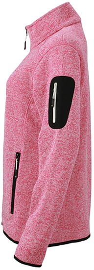 James & Nicholson Ladies Knitted Fleece Jacket James & Nicholson Ladies Knitted Fleece Jacket
