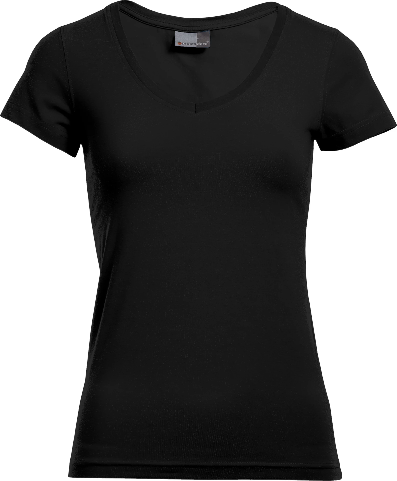 Promodoro Women's Slim Fit V-Neck-T