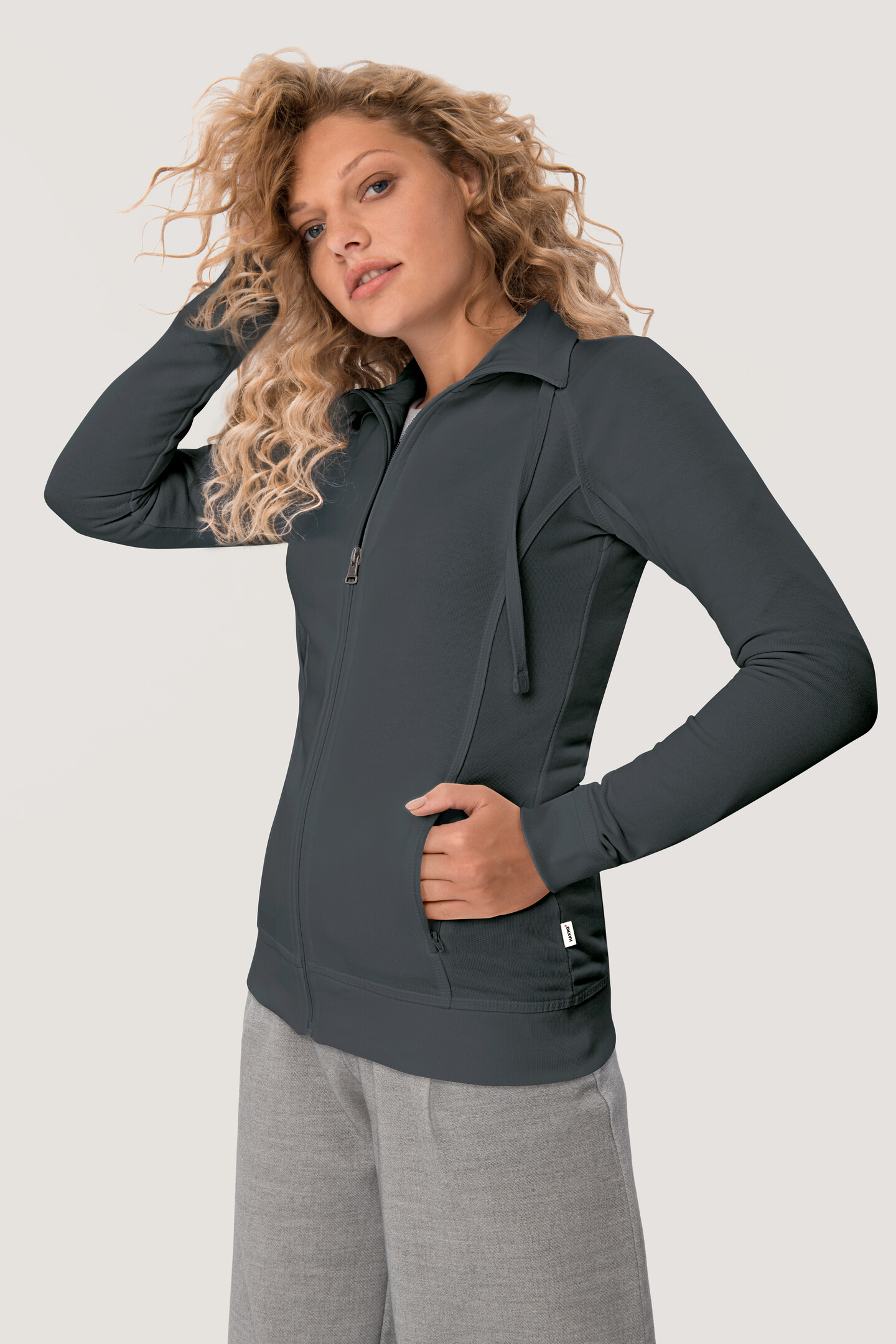 HAKRO Women-Sweatjacke 406 College