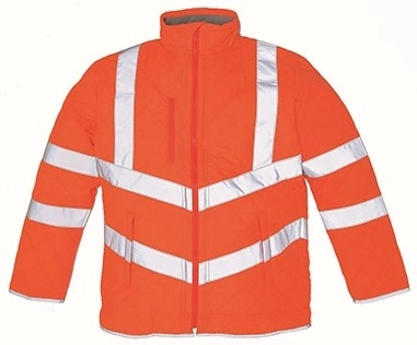 YOKO Hi Vis Kensington Jacket (with Fleece Lining)
