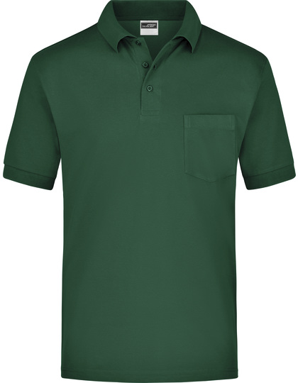 James & Nicholson Polo Piqué Pocket James & Nicholson Polo Piqué Pocket
