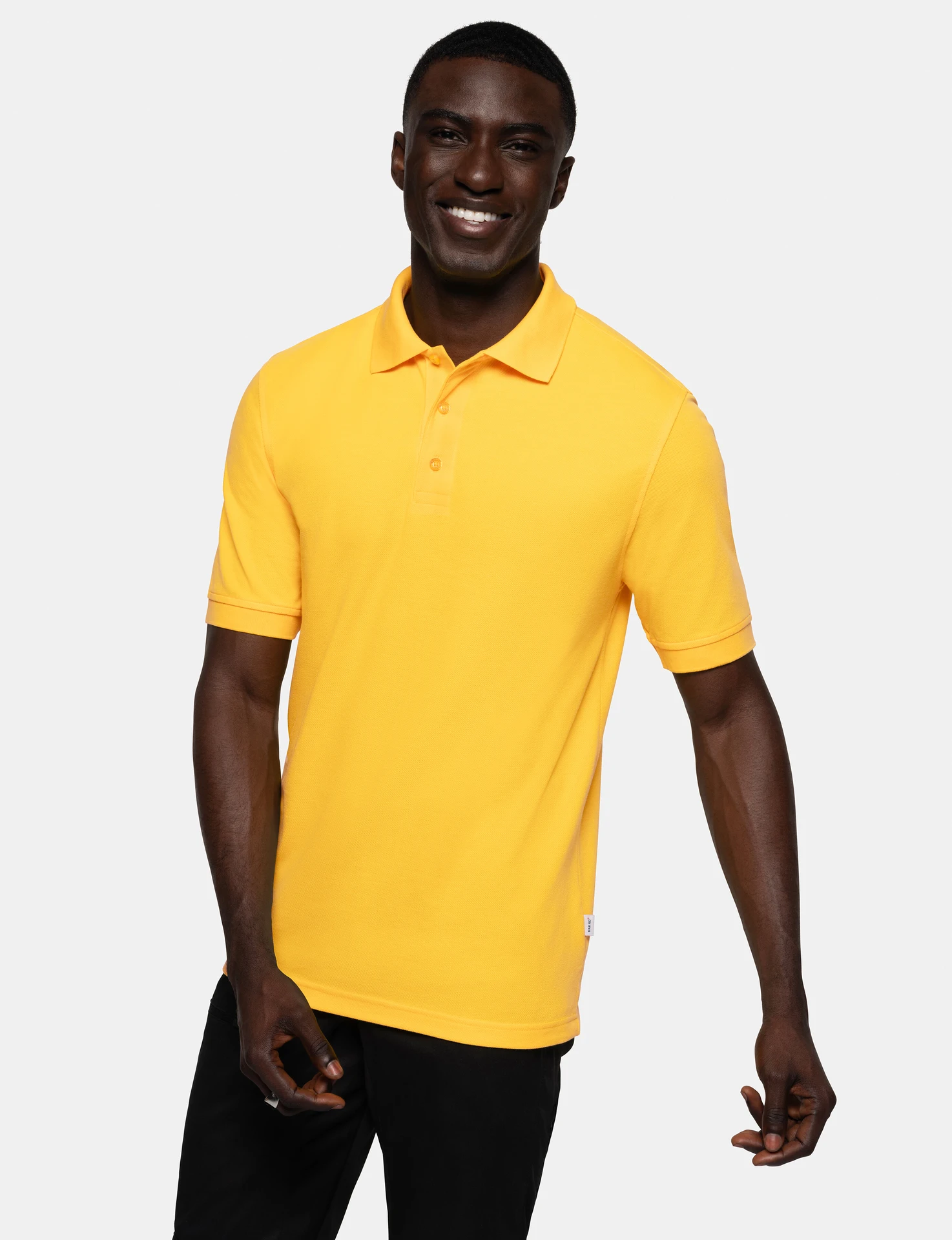 hakro-816-poloshirt-mikralinar-sonne-model-0 HAKRO Poloshirt 816 Mikralinar®