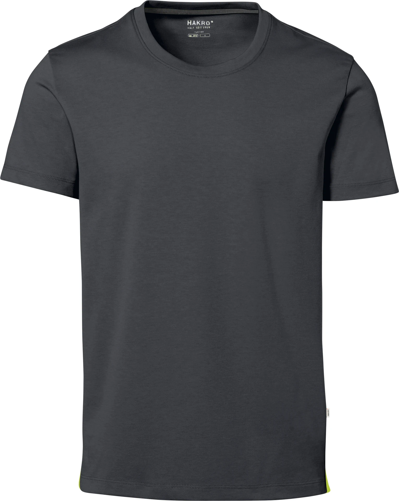 hakro-269-cotton-tec-t-shirt-karbongrau-front-1 HAKRO T-Shirt 269 Cotton-Tec