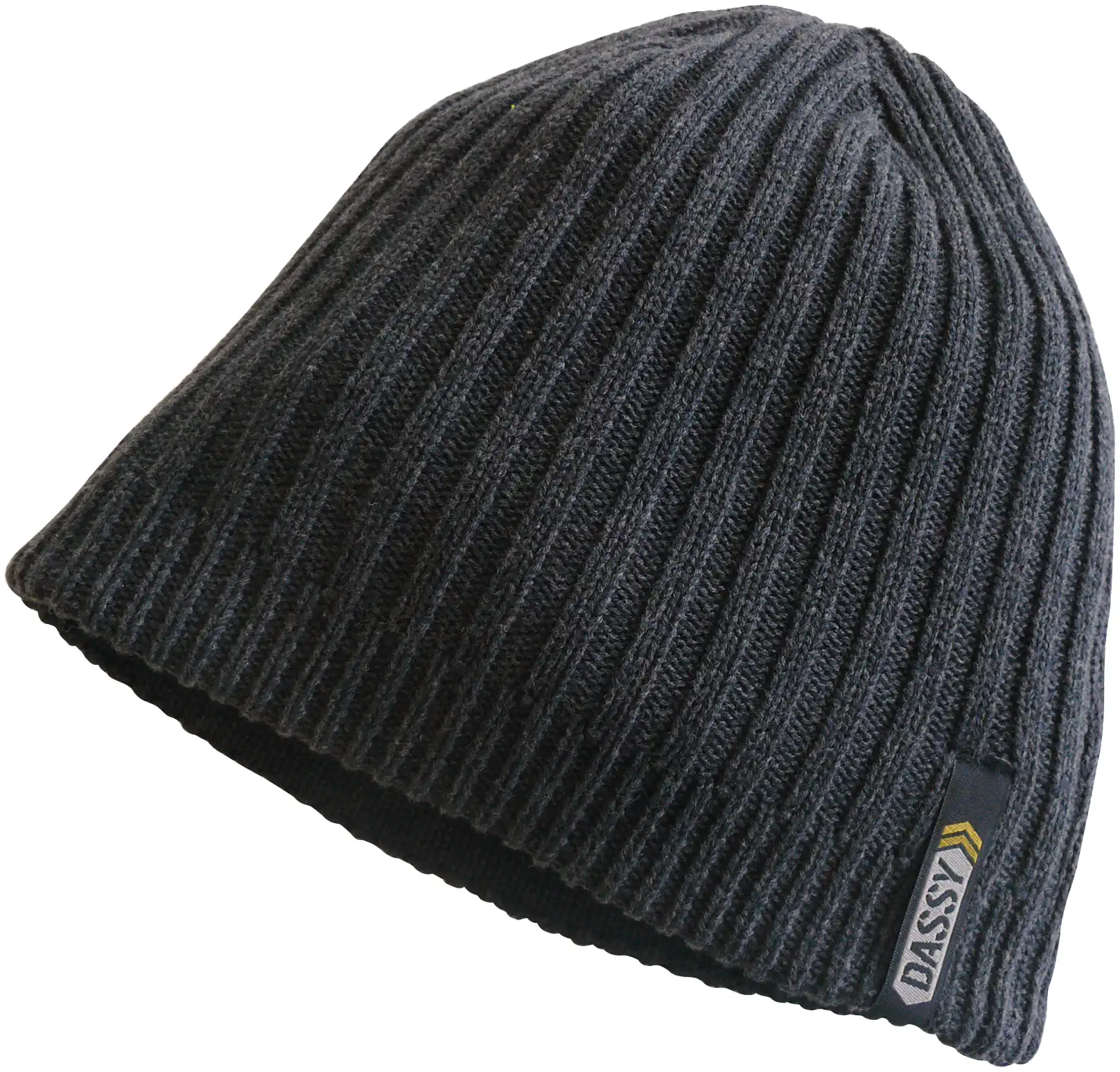 dassy-910011-odin-knitted-beanie-anthracite-grey-front-1 DASSY Strickmütze ODIN