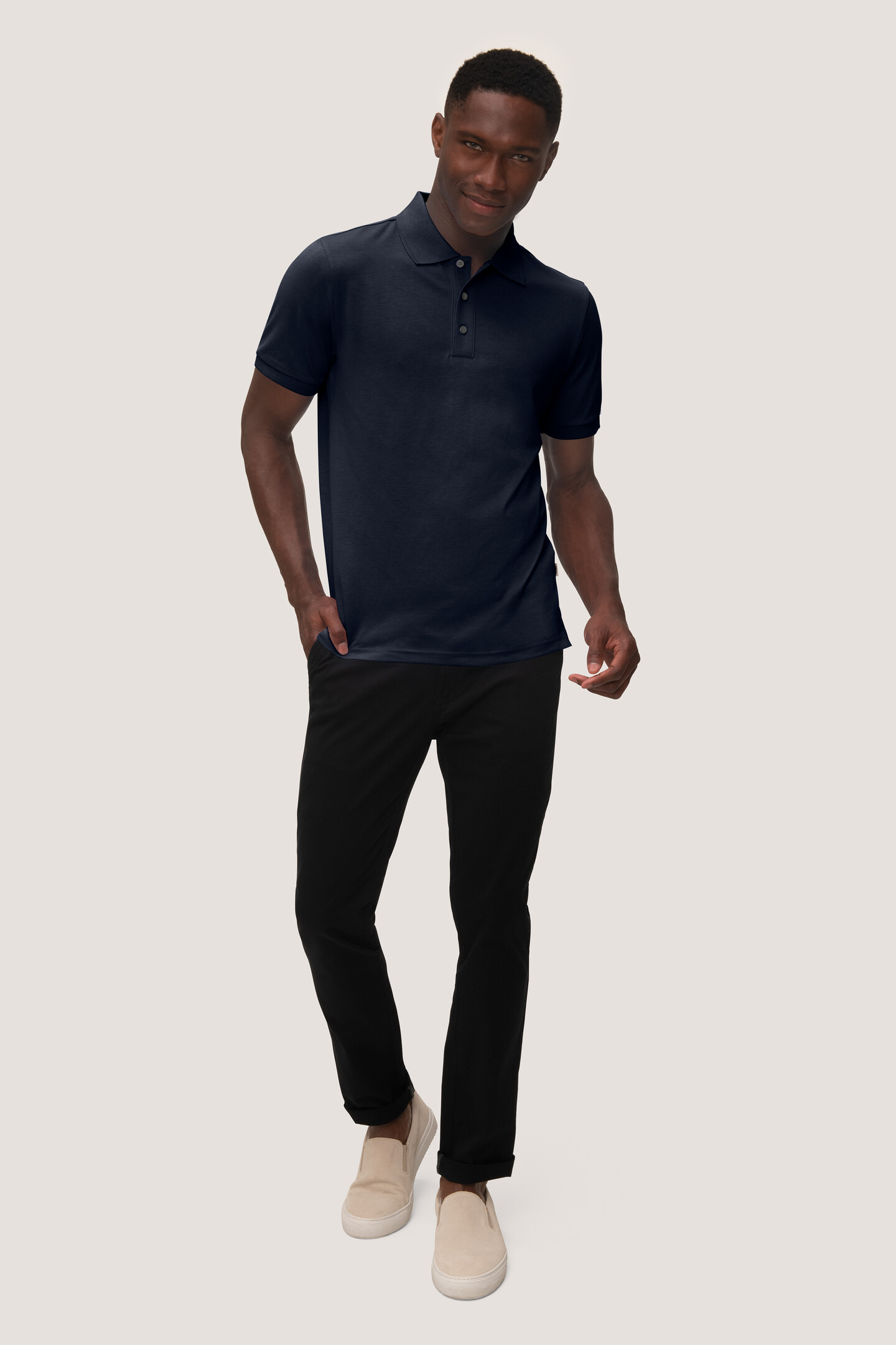 HAKRO Poloshirt 814 Cotton-Tec