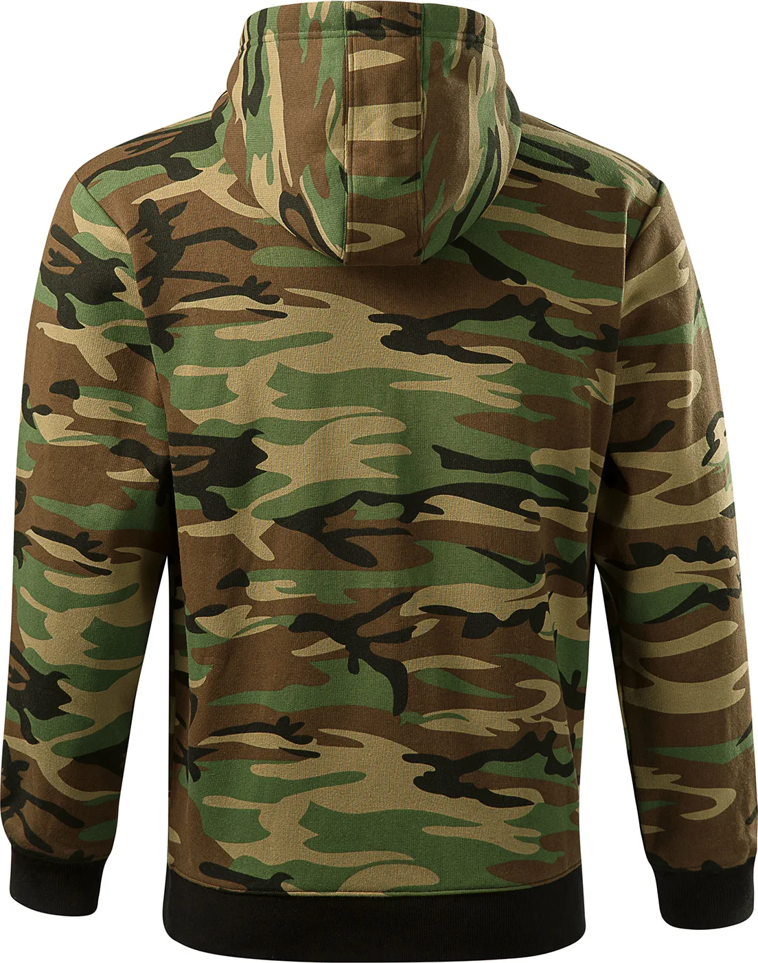 MALFINI Sweatshirt Camo Zipper C19