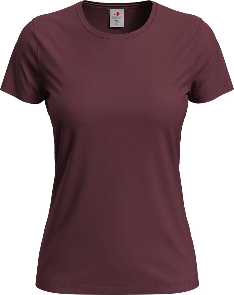 stedman-st2600-classic-t-shirt-women-bordeaux-front-4 Stedman T-Shirt Classic Women