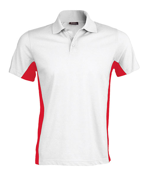 Kariban 2-farbiges Polo "Flag" Kariban 2-farbiges Polo "Flag"
