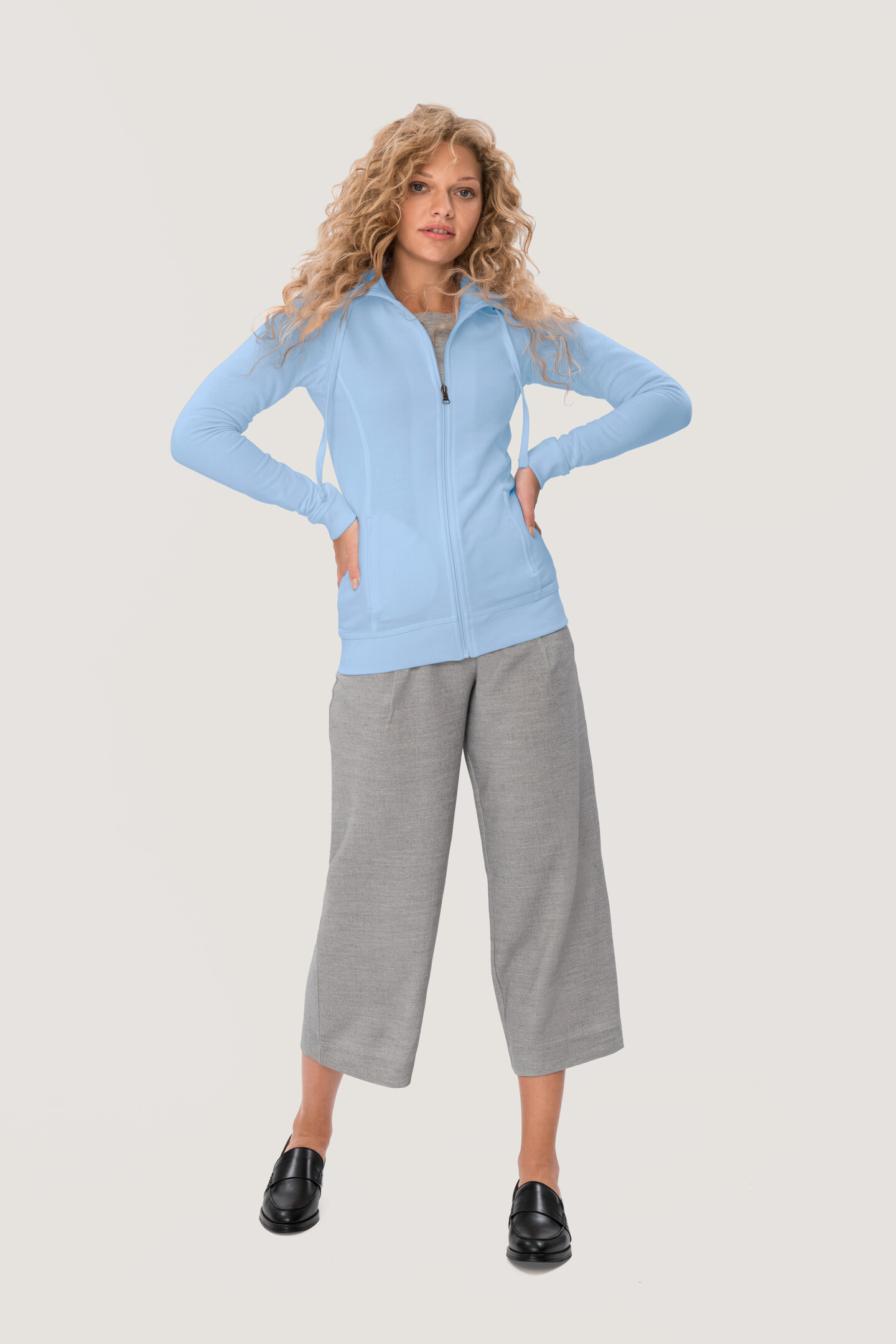 HAKRO Women-Sweatjacke 406 College HAKRO Women-Sweatjacke 406 College