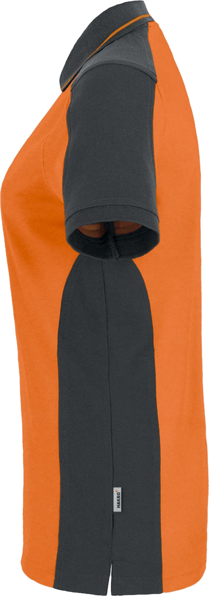 hakro-239-damen-poloshirt-contrast-mikralinar-orange-anthrazit-2 HAKRO Women-Poloshirt-Contrast 239 Mikralinar®