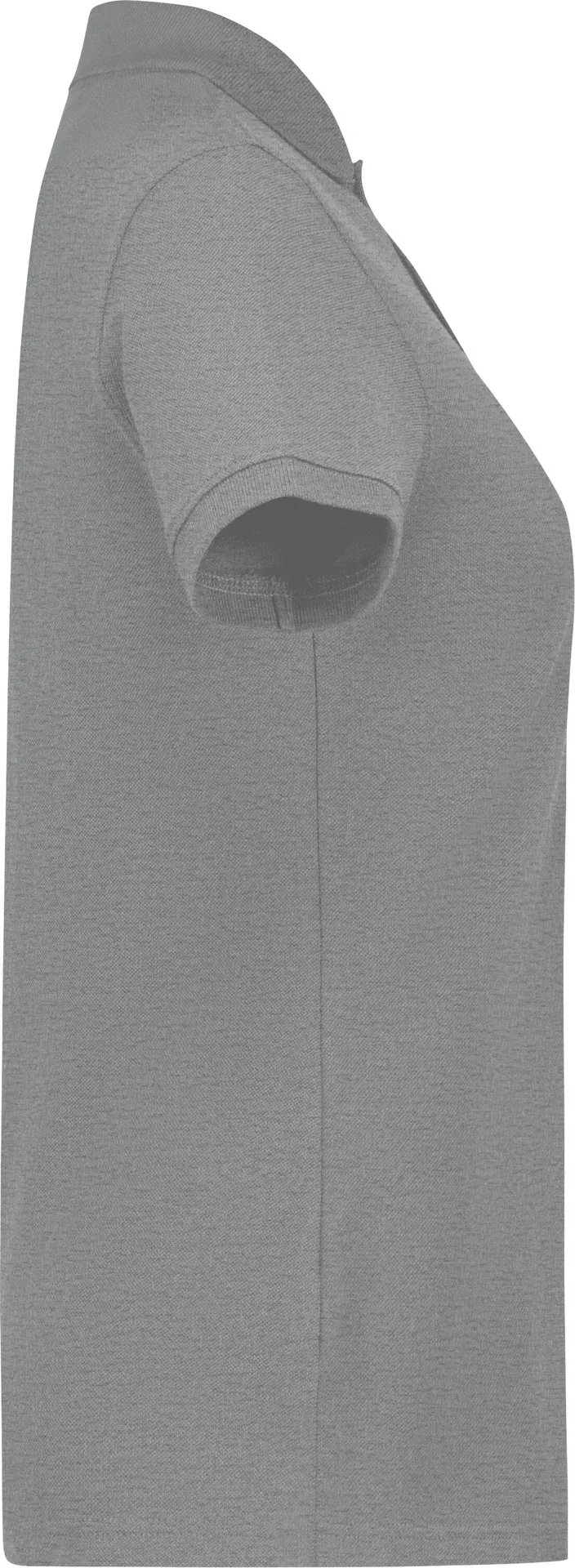 hakro-301-damen-poloshirt-bio-baumwolle-graumeliert-4 HAKRO Damen Poloshirt 301 Bio-Baumwolle GOTS