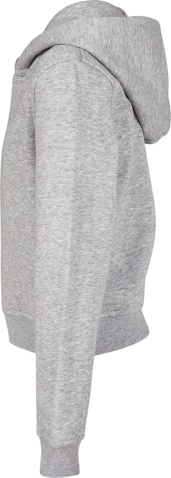 Build Your Brand Girls Cropped Sweat Hoody