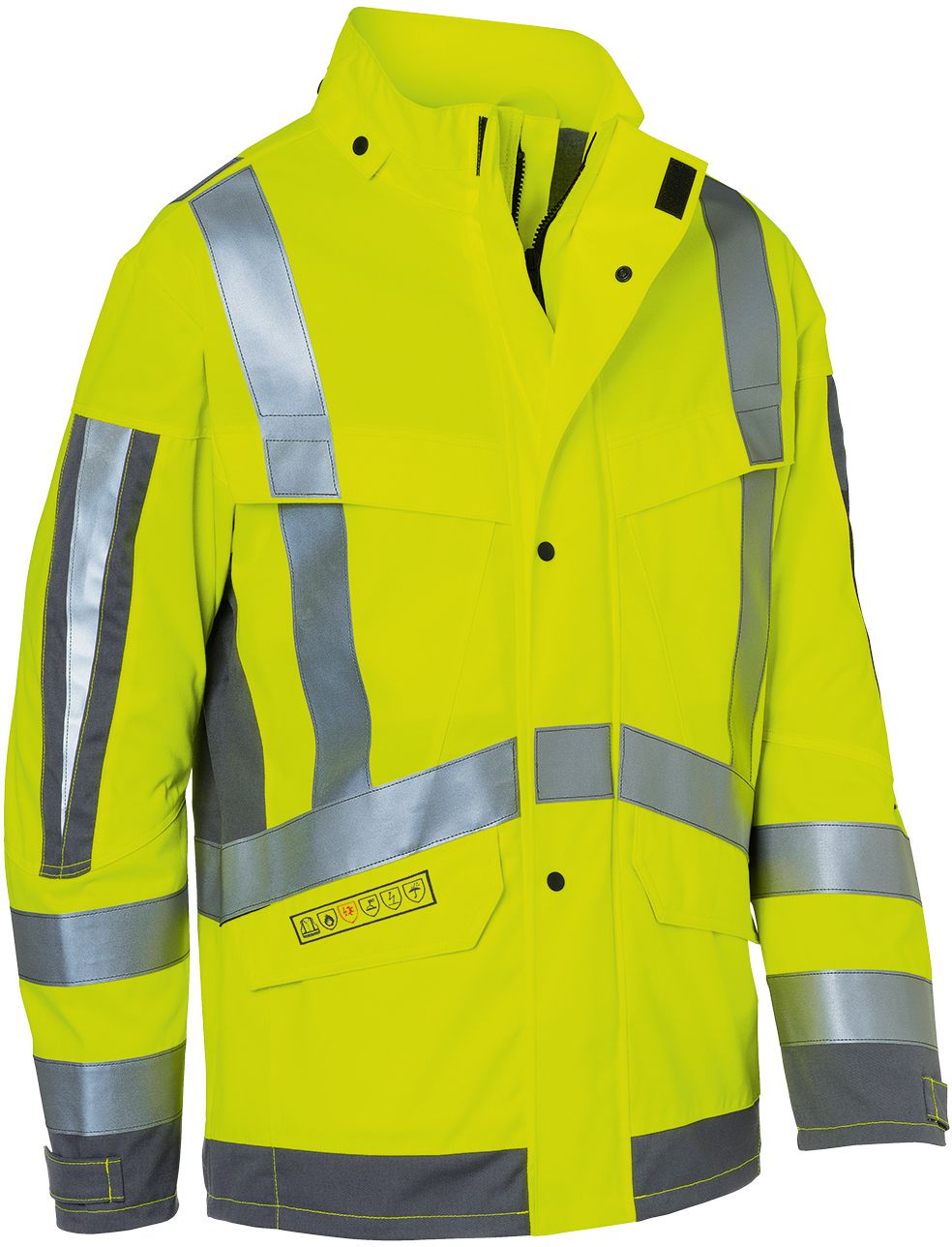 Kübler PROTECTIQ High Vis Wetterjacke arc2