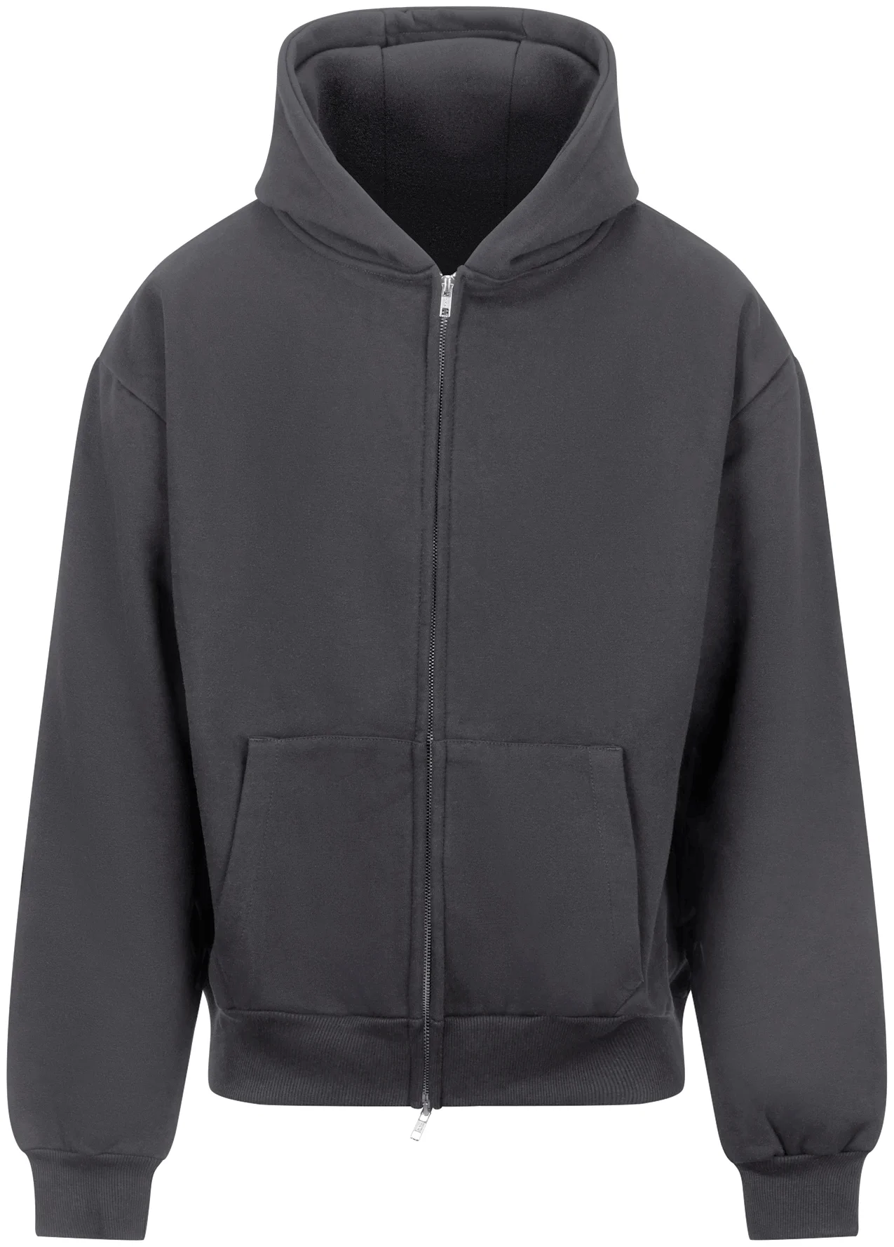 justhoods-jh125-signature-heavyweight-zoodie-charcoal-front-1 Just Hoods Signature Heavyweight Zoodie