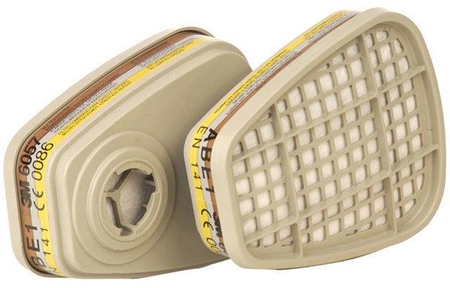 3M Gasfilter Bajonett 6057 ABE1 