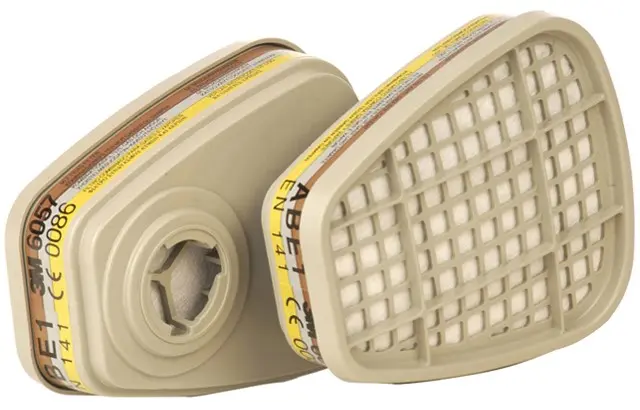 3M Gasfilter Bajonett 6057 ABE1 