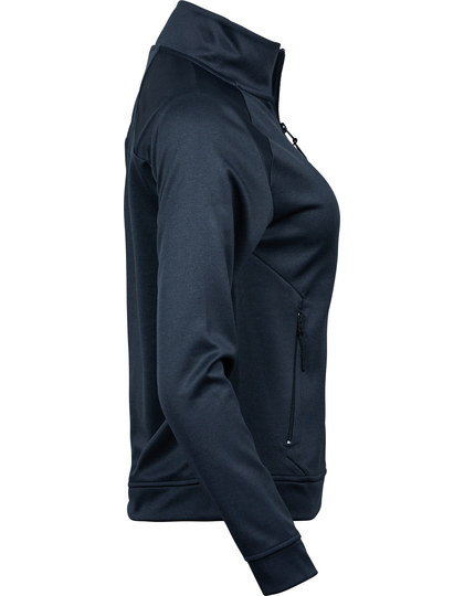 TEE JAYS Womens Performance Zip Sweat TEE JAYS Womens Performance Zip Sweat