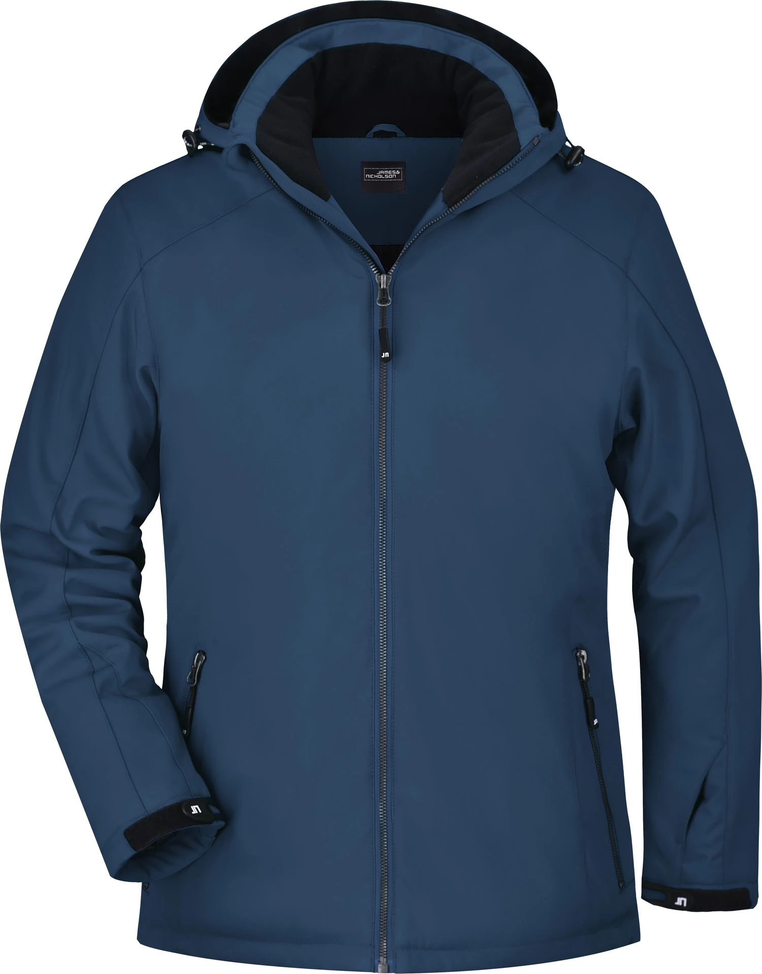 jn1053-ladies-wintersport-jacket-navy-front-3 James & Nicholson Ladies Wintersport Jacket