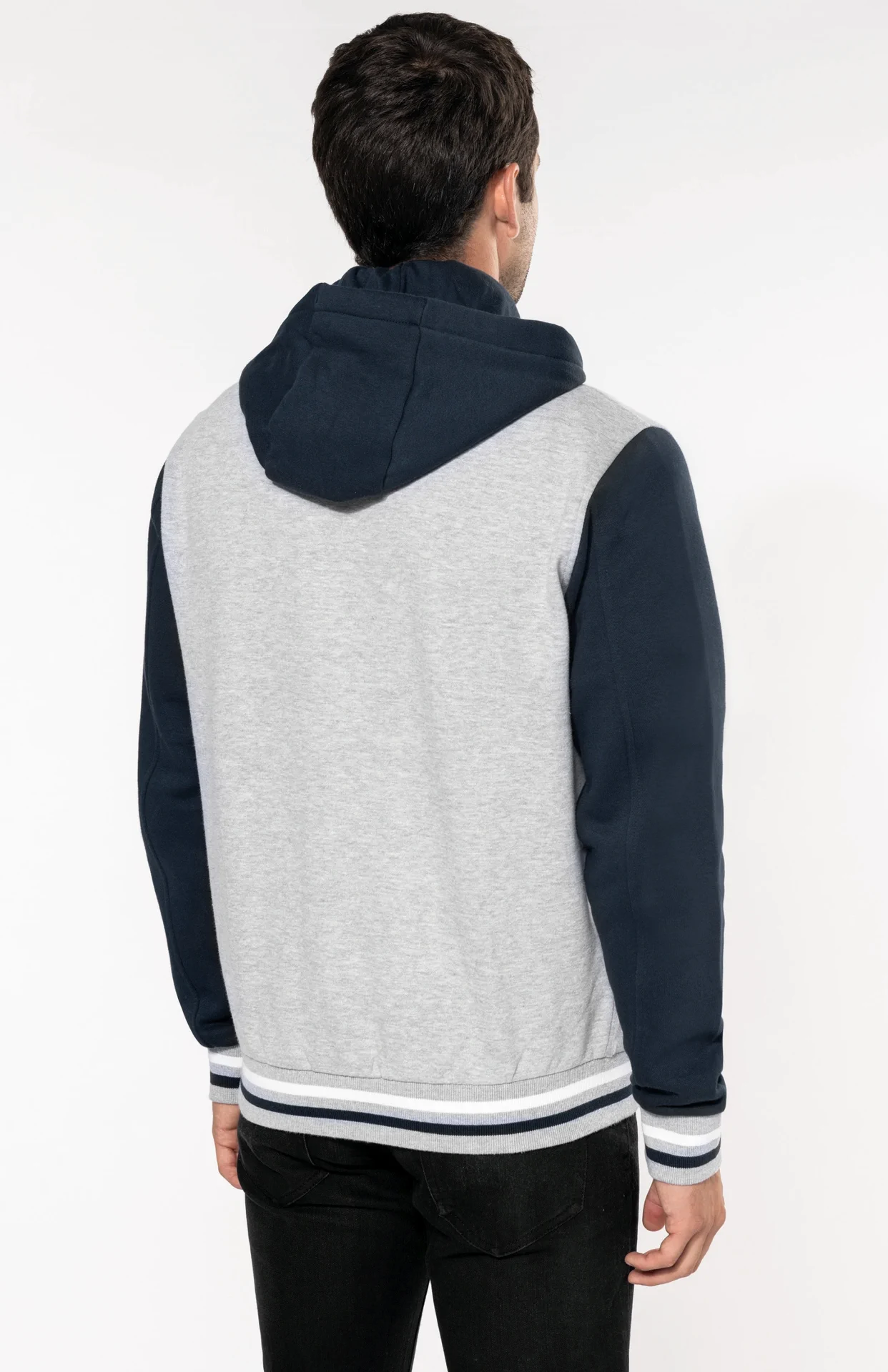 Kariban Unisex Kapuzen College Jacke "Teddy"