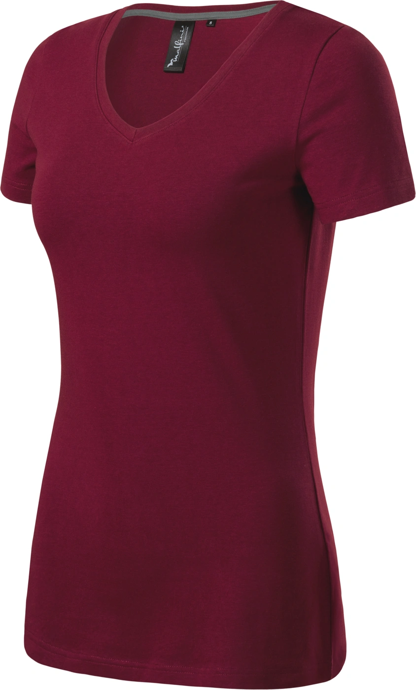 MALFINI T-Shirt Damen Action V-neck 701