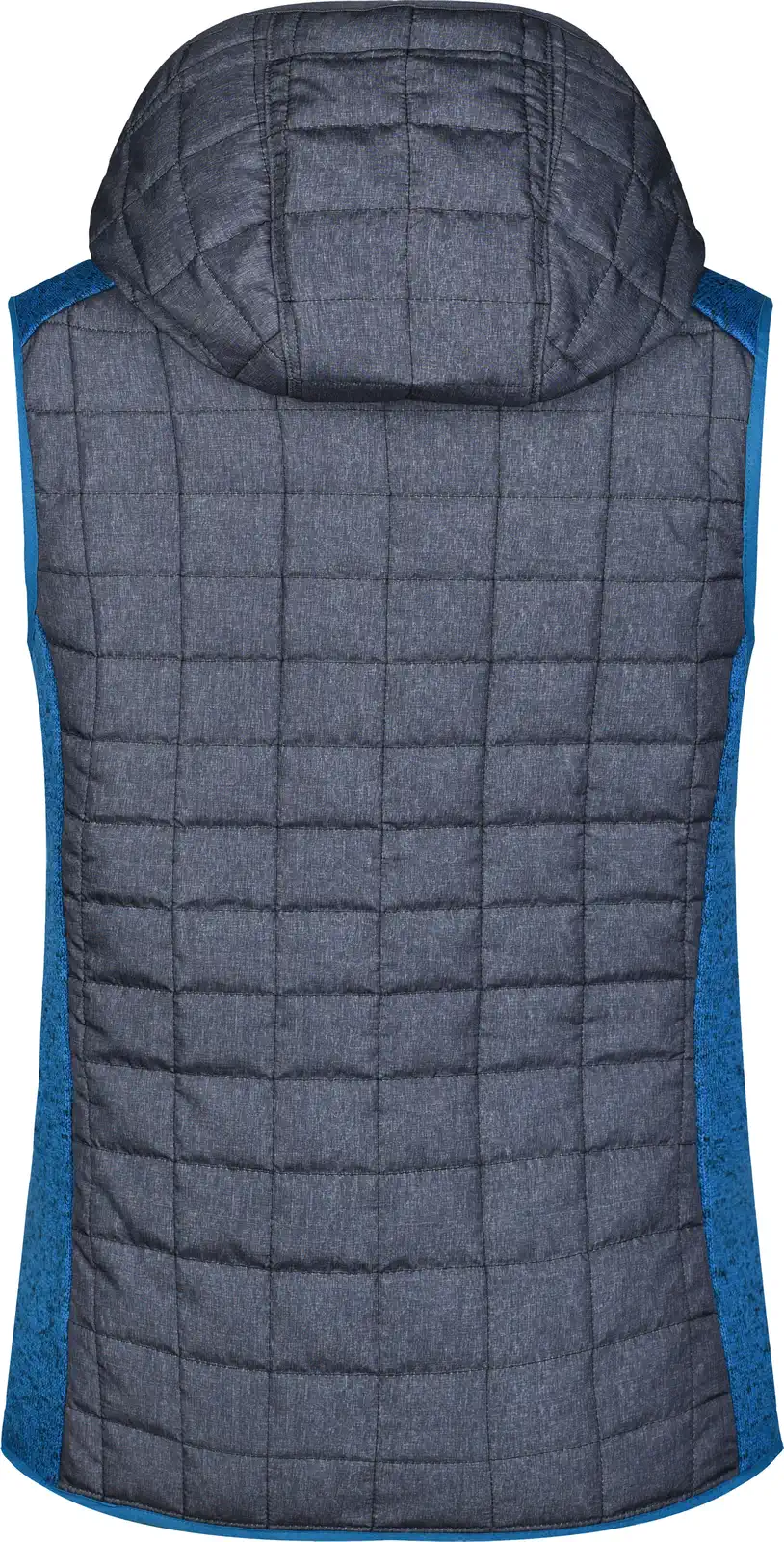 James & Nicholson Ladies Knitted Hybrid Vest