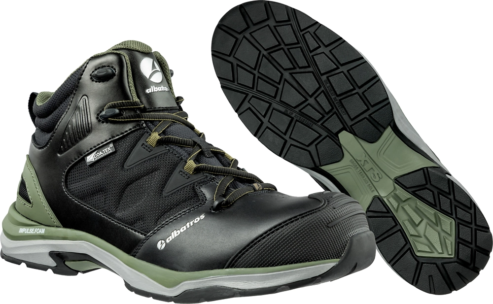 albatros Sicherheitsstiefel ULTRATRAIL OLIVE CTX MID S3