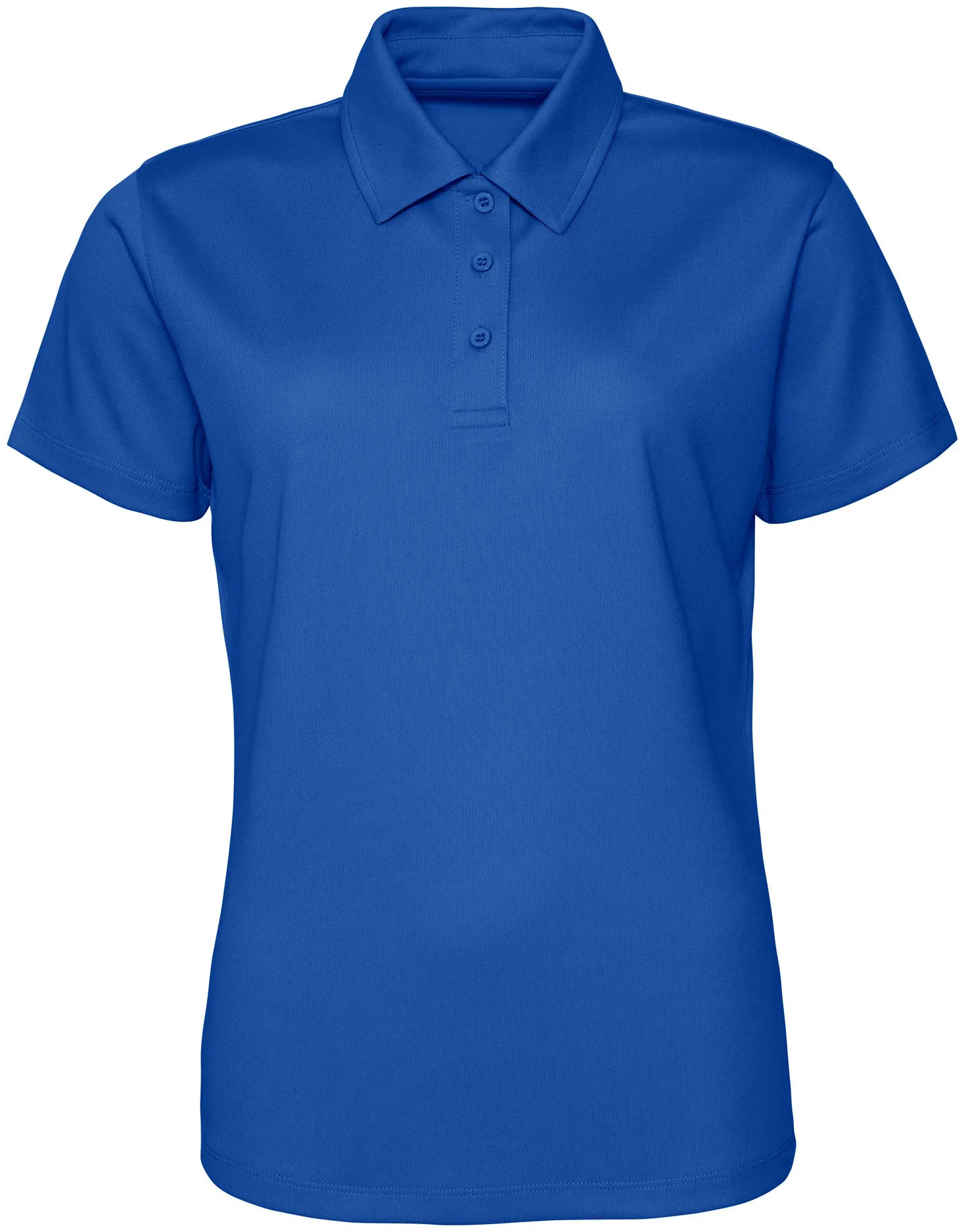 justcool-jc045-womens-cool-poloshirt-royalblue-front-1 Just Cool Women's Cool Polo
