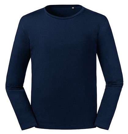 Russell Men`s Pure Organic Long Sleeve Tee