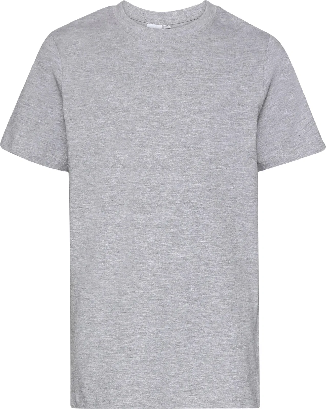 BYB-BY116-kids-basic-t-shirt-heathergrey-front-4 Build Your Brand Kids Basic Tee