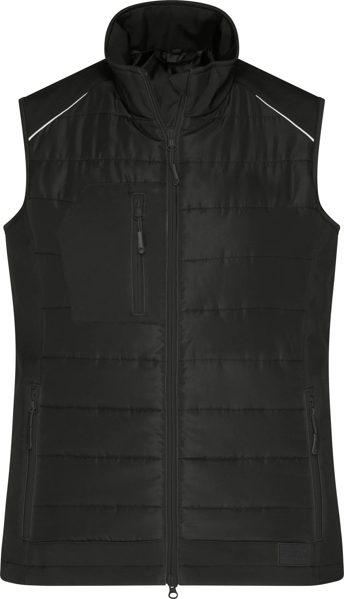 James & Nicholson Ladies Hybrid Vest 1821