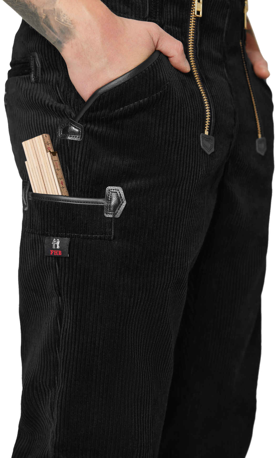 FHB Zunfthose PETER Trenkercord Dreidrahtkette FHB Zunfthose PETER Trenkercord Dreidrahtkette