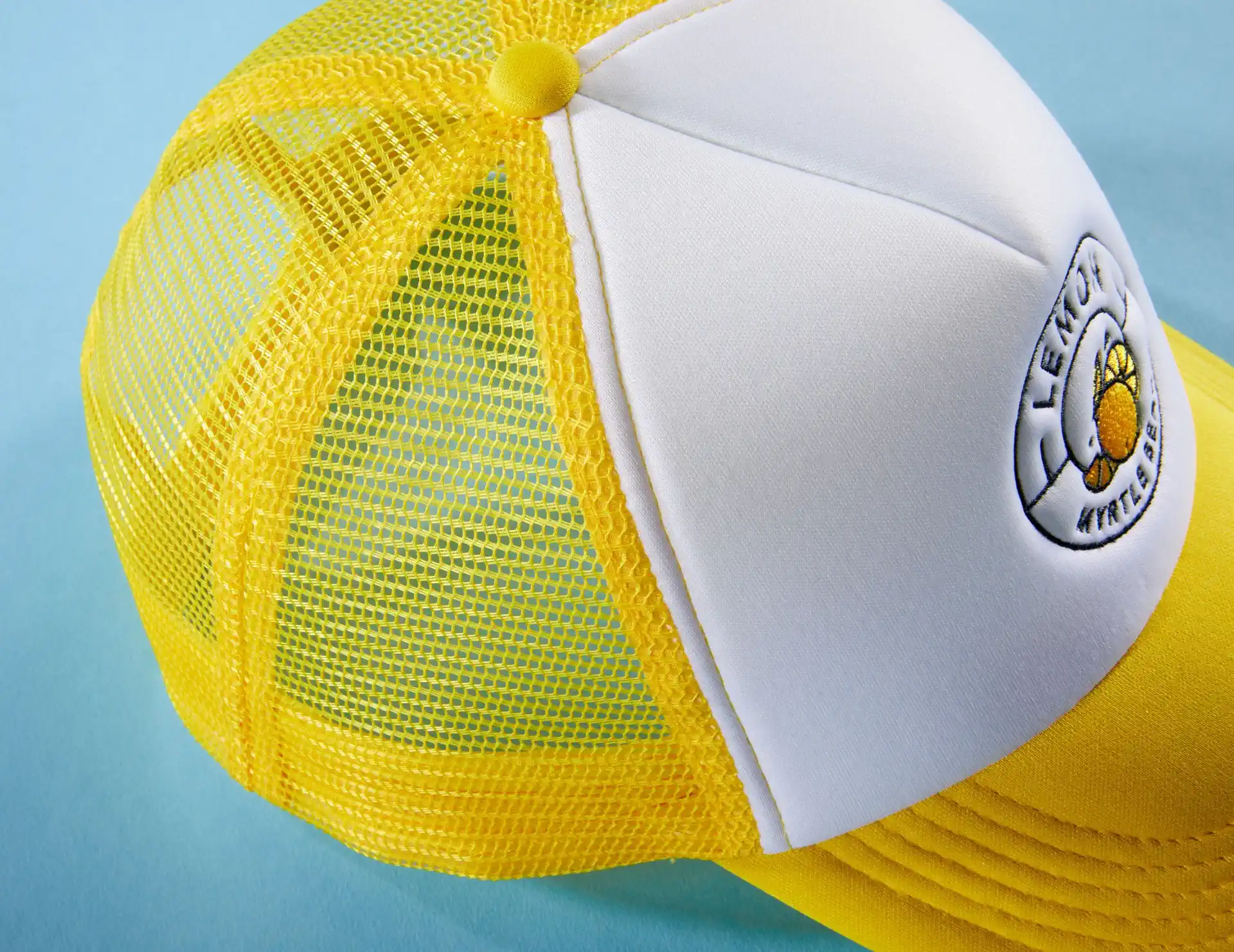 myrtle beach 5-Panel Polyester Mesh Cap