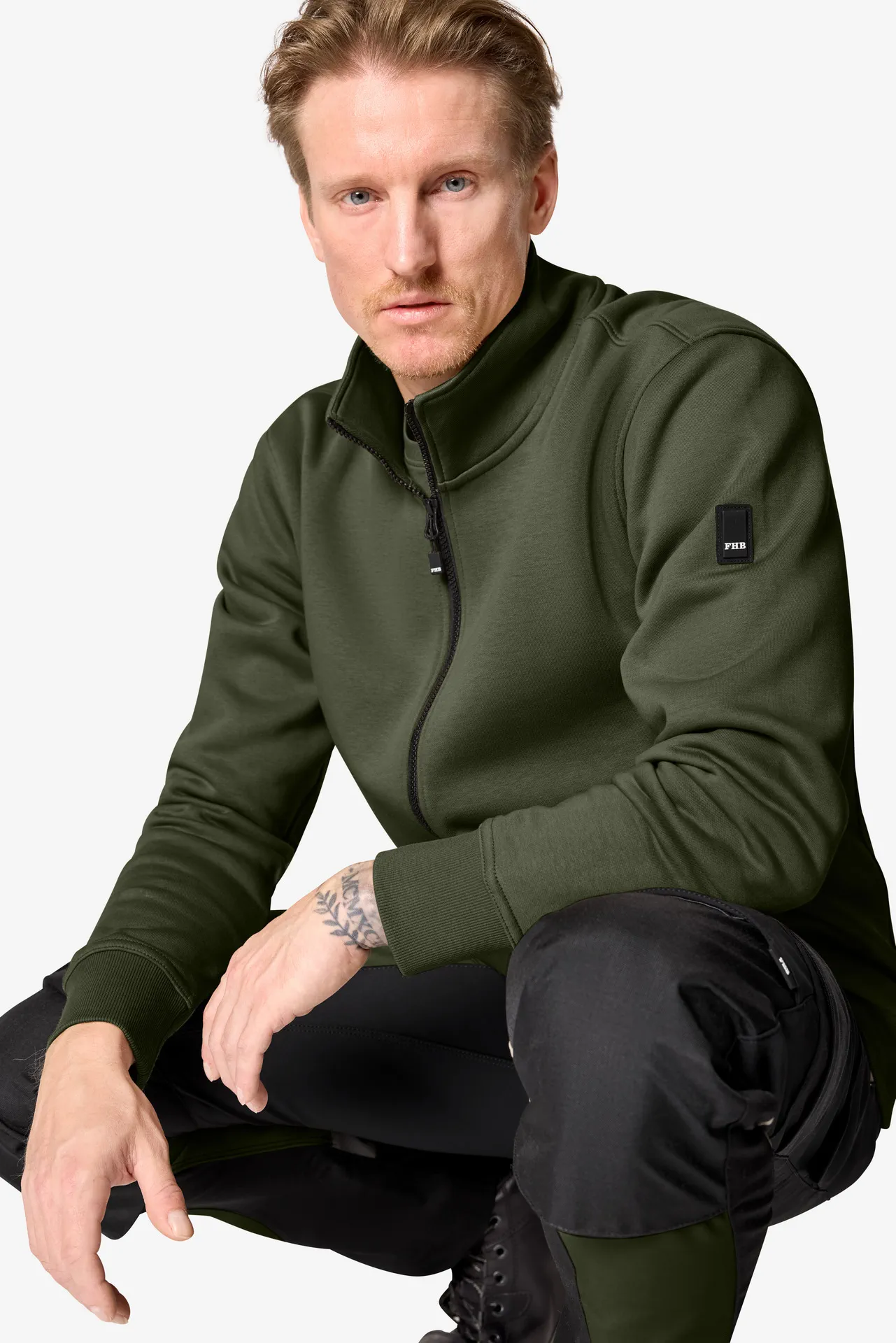 FHB Sweat-Jacke EUGEN unisex