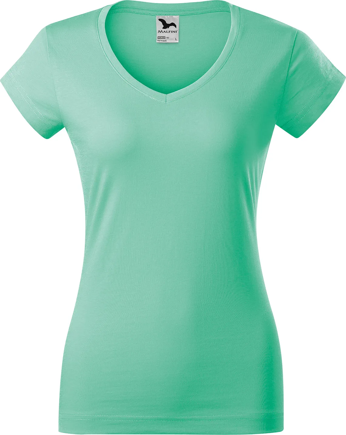 MALFINI T-Shirt Damen Fit V-Neck 162