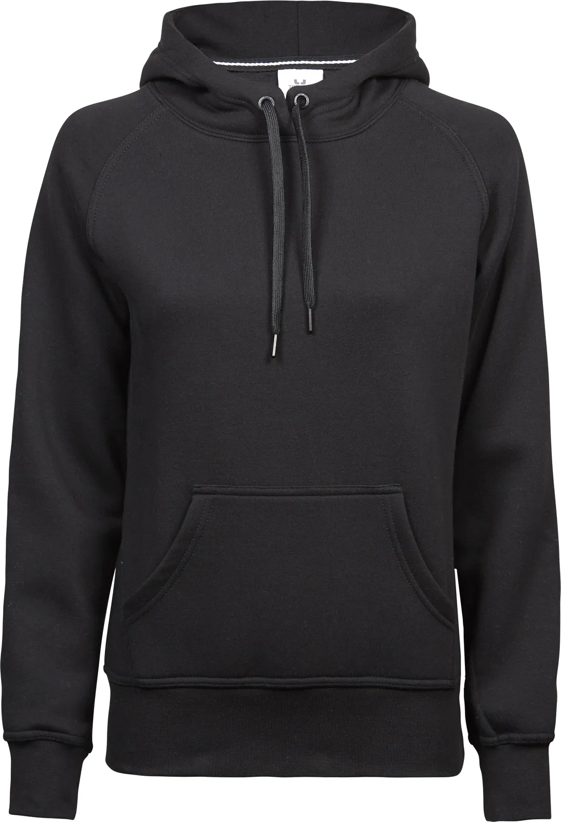 tee-jays-5431-womens-hooded-sweatshirt-black-front-1 Tee Jays Women´s Hooded Sweatshirt