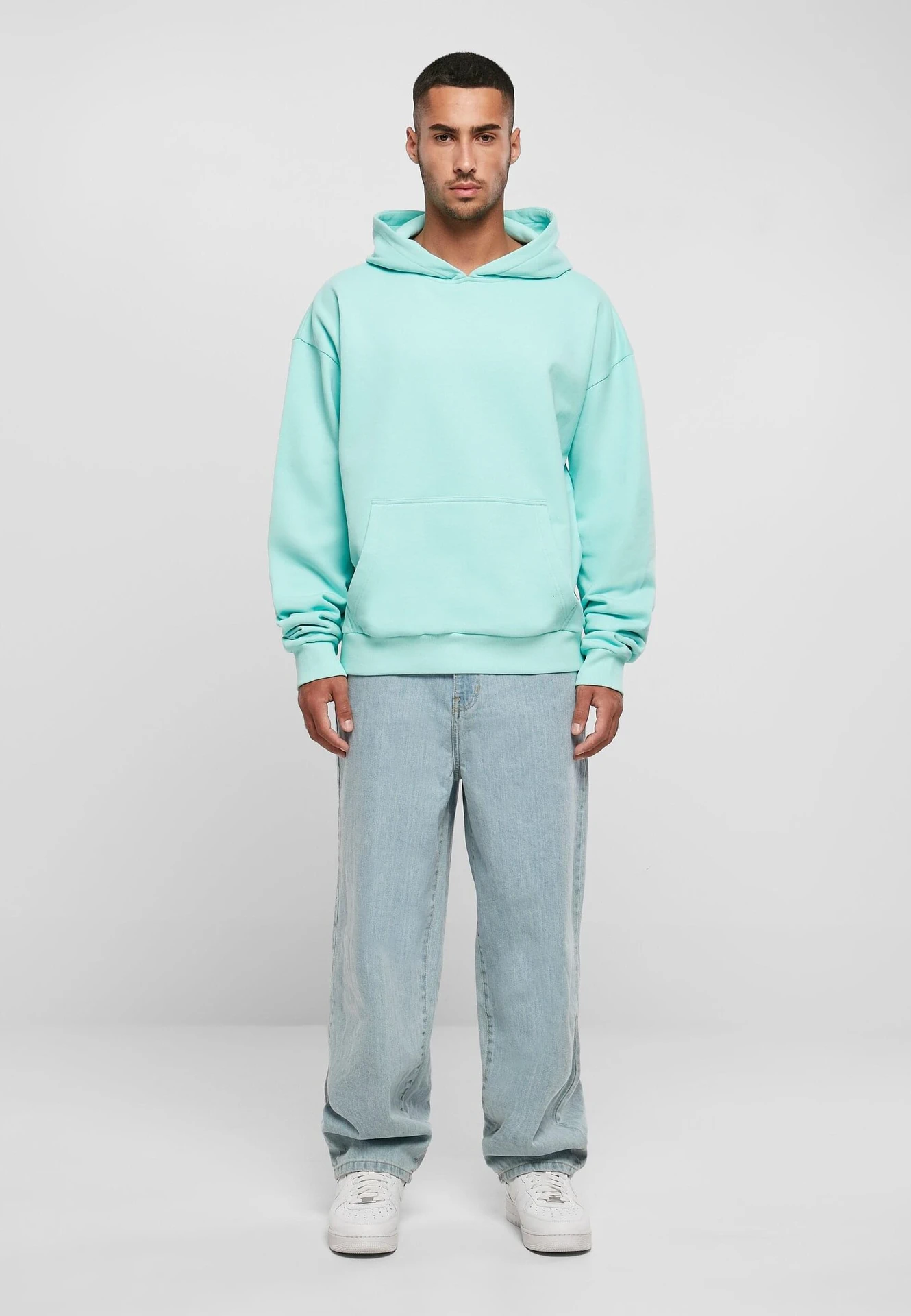 Build Your Brand Ultra Heavy Cotton Box Hoody