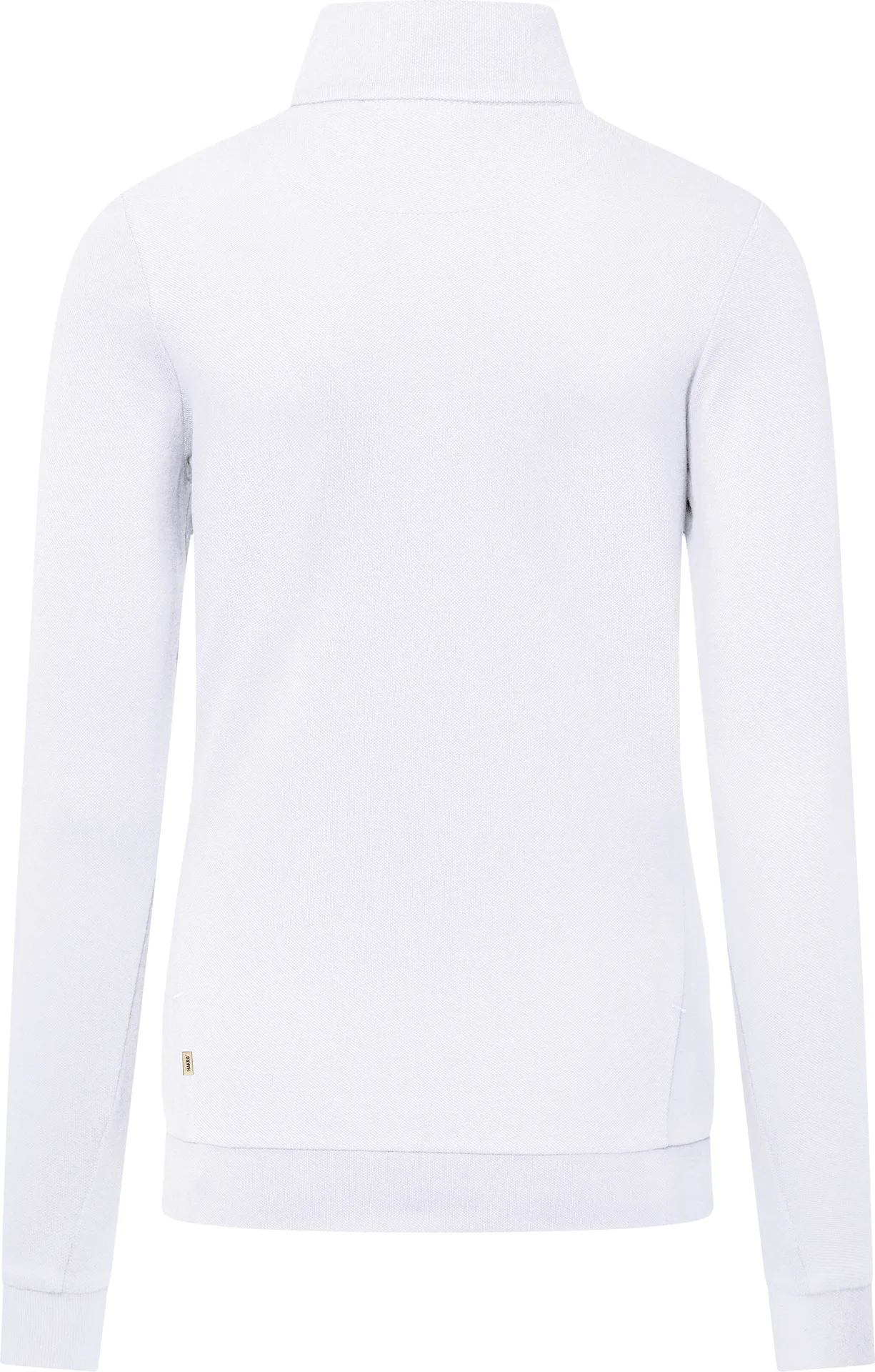 HAKRO Damen Zip-Longsleeve 335 Piqué MIKRALINAR® ECO