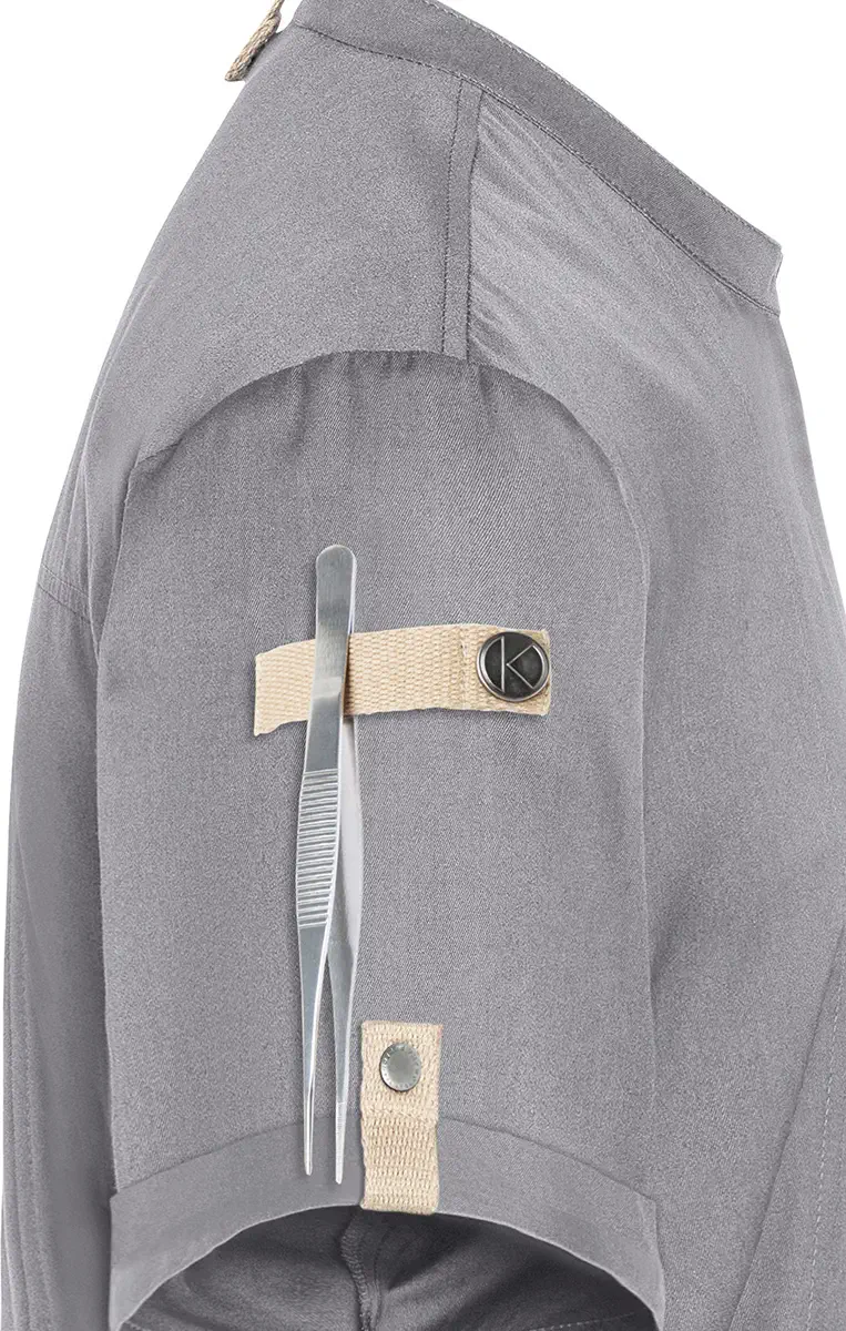 KARLOWSKY Kurzarm Kochjacke Green-Generation