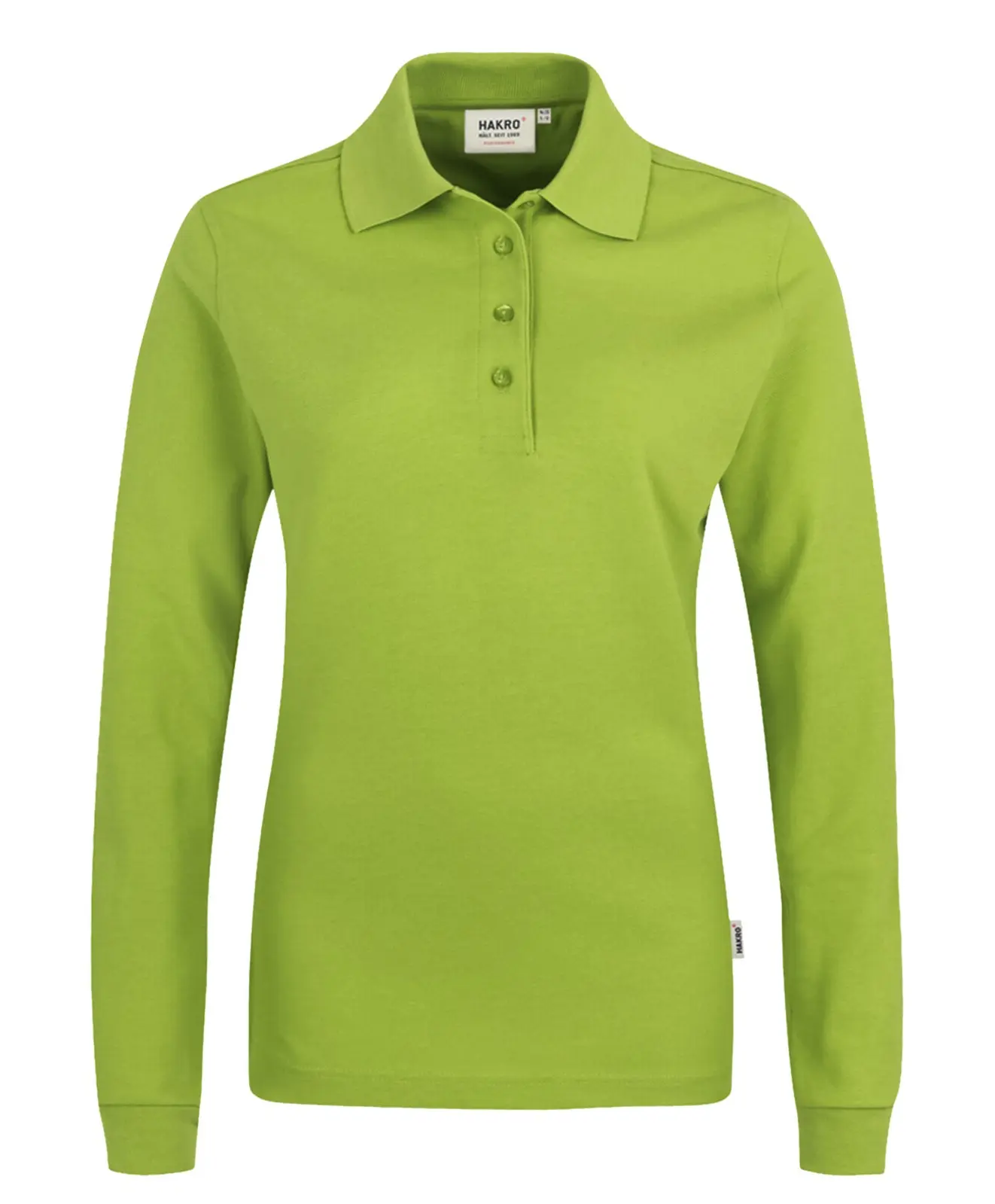 HAKRO Women-Longsleeve-Poloshirt 215 Mikralinar®