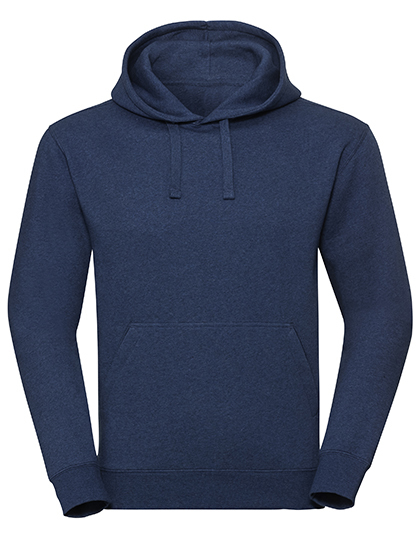 Russell Men`s Authentic Melange Hooded Sweat