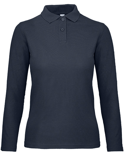 B&C Long Sleeve Polo ID.001 Women B&C Long Sleeve Polo ID.001 Women