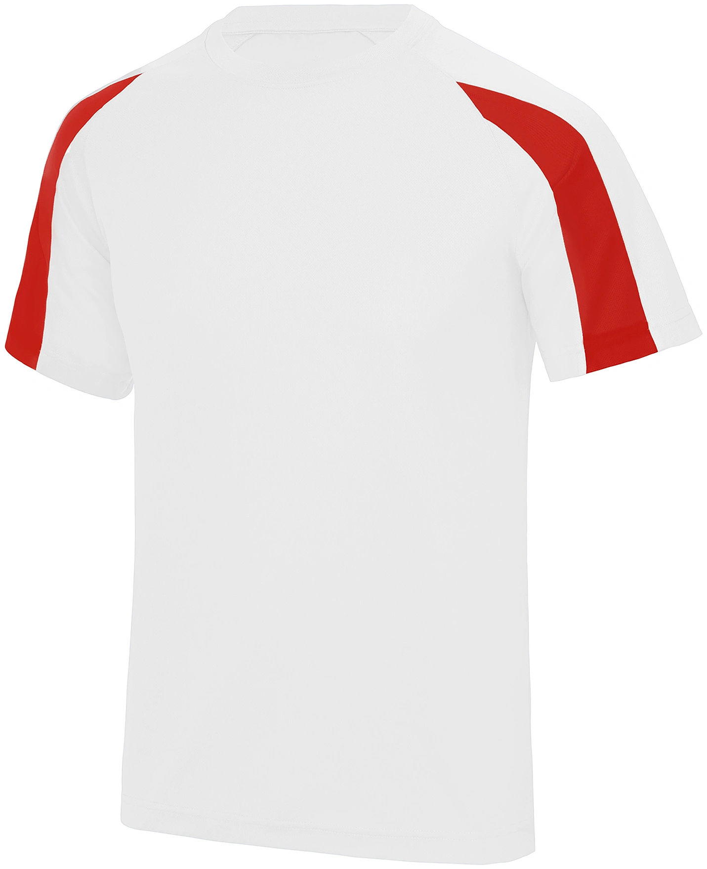 arctic white/fire red
