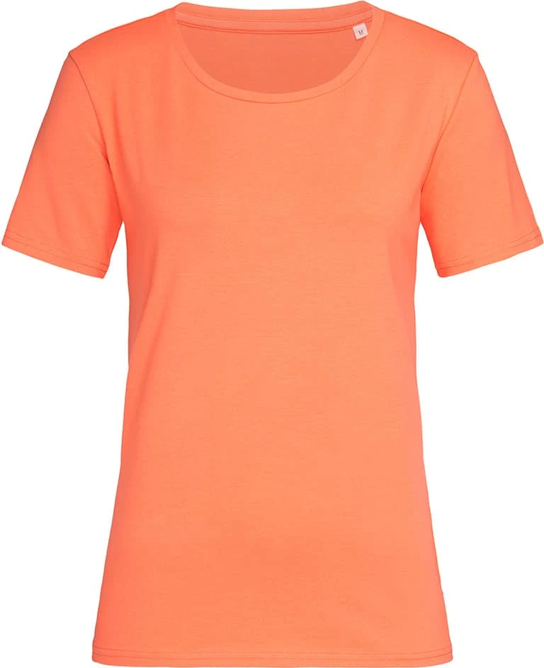 stedman-st9730-stretch-t-shirt-relaxed-women-salmon-front-4 Stedman Relax Crew Neck for women
