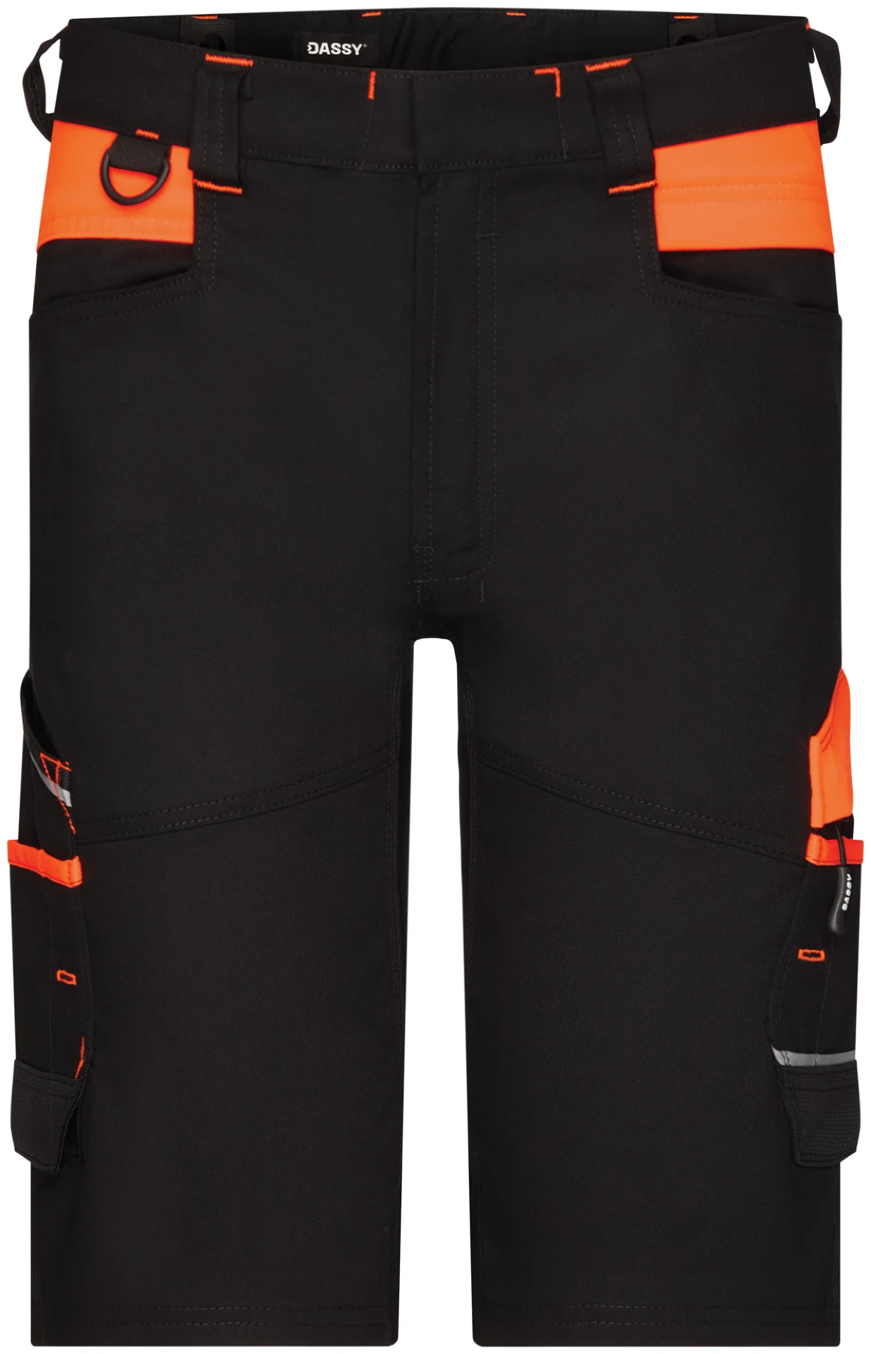 schwarz/neonorange
