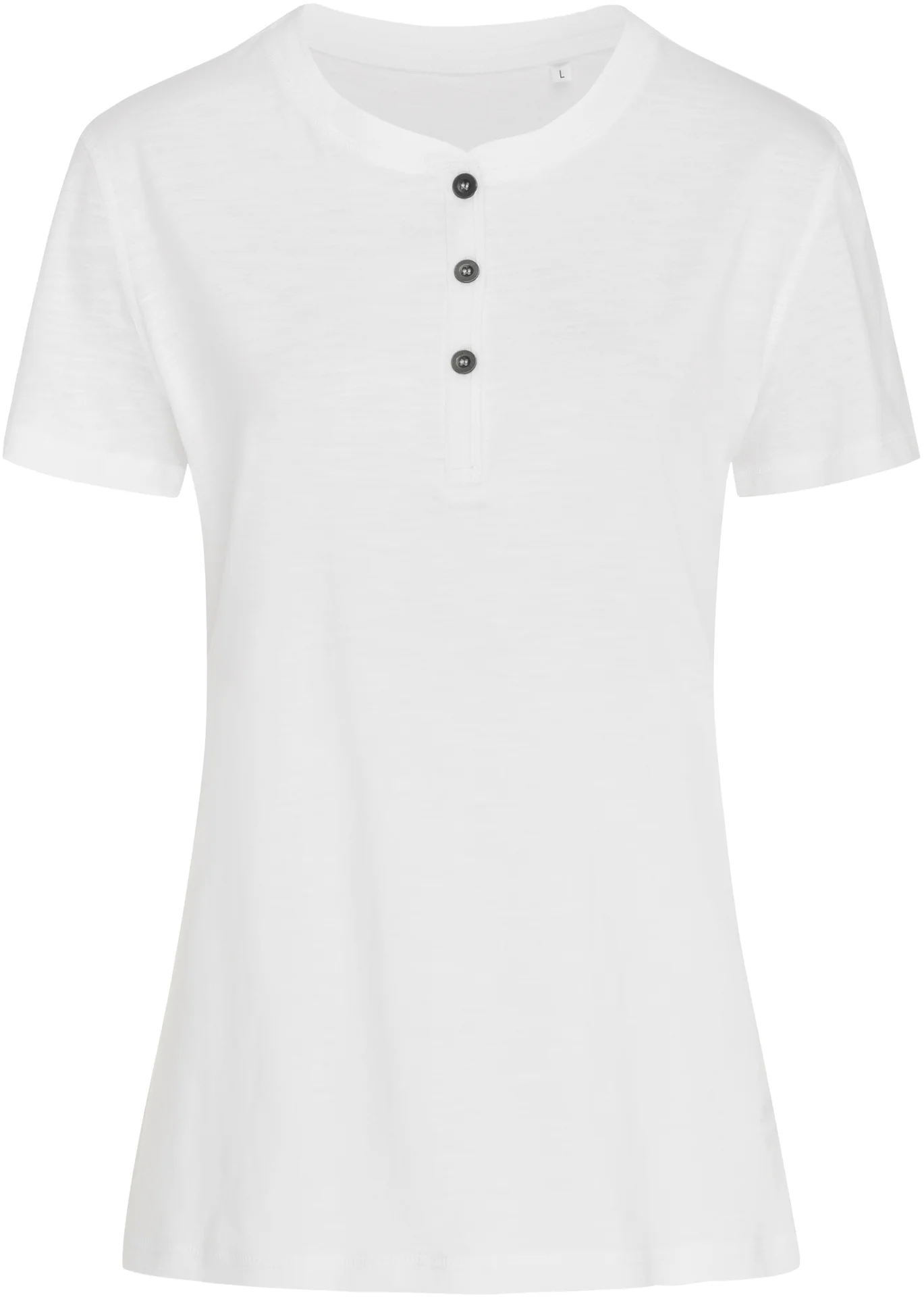 stedman-st9530-henley-t-shirt-sharon-white-front-4 Stedman Sharon Henley T-Shirt for women